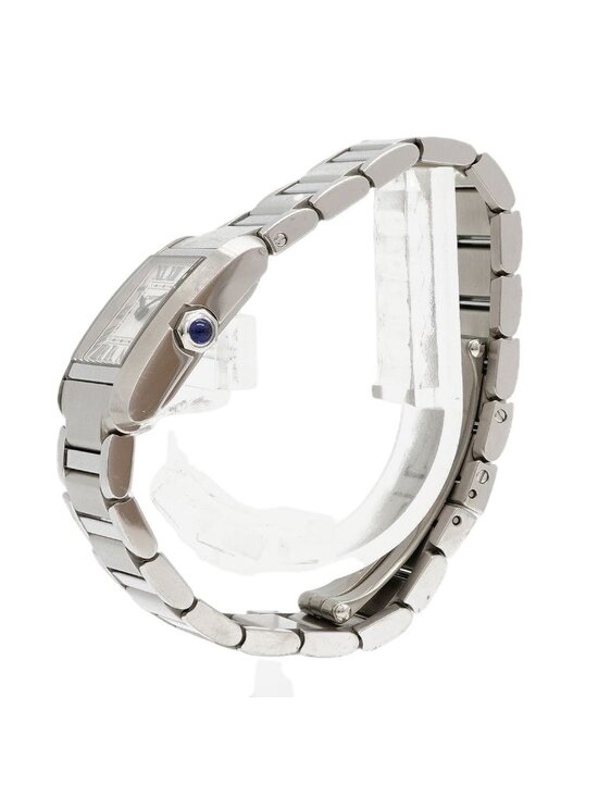 Cartier Tank Francaise SM Silver Dial Watch main image 7